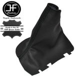 BLACK STITCHING FITS VOLVO V70  2000-2007 BLACK HANDBRAKE GAITER LEATHER COVER