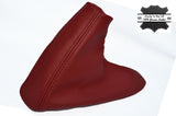 DARK RED LEATHER FITS BMW E36 E46 HANDBRAKE GAITER  1991-2005 E BRAKE BOOT