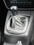 FITS VW PASSAT GREY LEATHER GEAR  GAITER COVER 95-02 CUSTOM NEW MADE IN UK