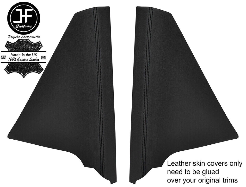 BLACK STITCH 2X DASH SIDE TRIM LEATHER COVER FOR MERCEDES VITO VIANO W639 04-12