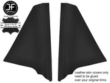 BLACK STITCH 2X DASH SIDE TRIM LEATHER COVER FOR MERCEDES VITO VIANO W639 04-12