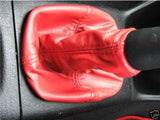 FITS  VW GOLF MK3 VENTO GEAR + HANDBRAKE GAITER S RED NEW CUSTOM NEW MADE IN UK