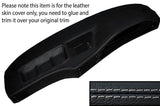 GREY STITCH DASH DASHBOARD LEATHER SKIN COVER FITS BMW 5 SERIES E28 1981-1987