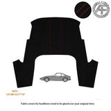 LUXE SUEDE HEADLINER COVER FITS OPEL GT 	1968 - 1973