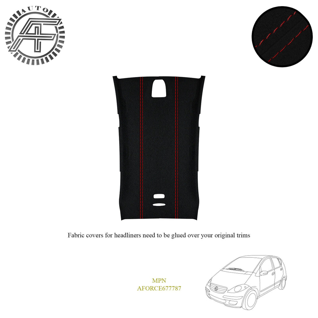 LUXE SUEDE HEADLINER COVER FITS MERCEDES A-CLASS W169 5-DOOR HATCHBACK 1996-2004