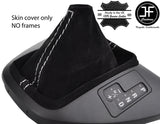 WHITE STITCH REAL SUEDE  AUTO AUTOMATIC GEAR GAITER FOR BMW X5 E53 2000-2006