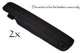 FITS LANDROVER RANGE ROVER SPORT 2X ARMREST red stitch LEATHER COVERS CUSTOM NEW