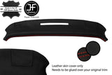 RED STITCH TOP DASH DASHBOARD PAD REAL LEATHER COVER FITS CORVETTE C3 70-76