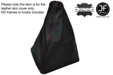 RED STITCH MANUAL LEATHER SKIN SHIFT BOOT FITS TAURUS SHO 1989-1992 CUSTOM NEW