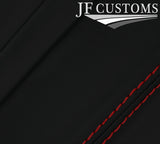 D RED STITCH NAPPA LEATHER DASH DASHBOARD COVER FITS PORSCHE 911 997 04-12