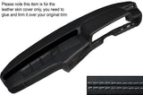 GREY STITCHING DASH DASHBOARD LEATHER SKIN COVER FITS BMW 3 SERIES E21 75-84