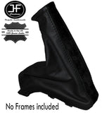 BLACK LEATHER & BLACK SUEDE HANDBRAKE GAITER FITS VAUXHALL ASTRA G MK4 COUPE