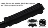 BLACK STITCHING HANDBRAKE HANDLE LEATHER COVER FITS RENAULT 9 R11 CUSTOM NEW