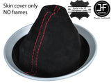 RED STITCHING SUEDE MANUAL GEAR GAITER FITS NISSAN 350Z Z33 02-2009 CUSTOM NEW