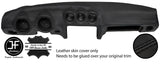 BLACK STITCHING DASH DASHBOARD REAL LEATHER COVER FITS DATSUN 260Z 2+2