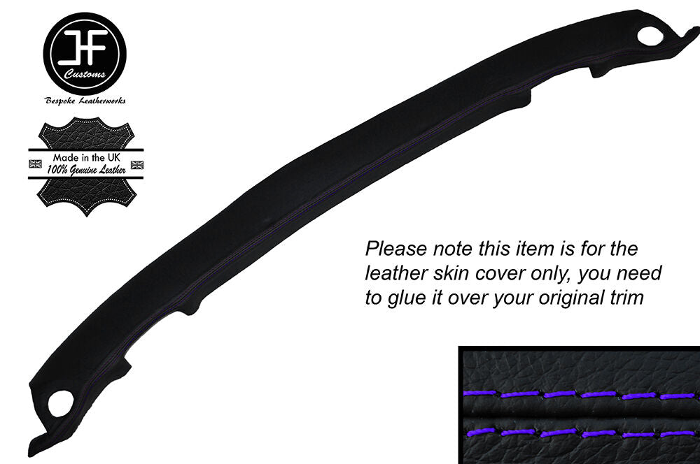 PURPLE STICH ROOF WINDSHIELD PANEL HEADER TRIM SKIN COVER FITS CORVETTE C5 97-04