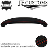 RED STITCH LEATHER SPEEDO SURROUND HOOD COVER FOR RANGE ROVER SPORT L494 13-21