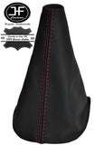 RED STITCHING REAL LEATHER MANUAL GEAR GAITER FITS RENAULT CLIO III 2006-2012