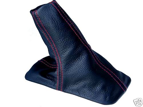 FITS TOYOTA CELICA 1994- 1998 RED STITCH LEATHER GEAR GAITER BOOT CUSTOM NEW