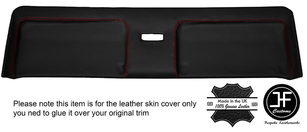 RED STITCH TOP REAR HATCH HEADLINER LEATHER COVER FITS PORSCHE 928 S4 80-95