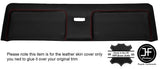 RED STITCH TOP REAR HATCH HEADLINER LEATHER COVER FITS PORSCHE 928 S4 80-95