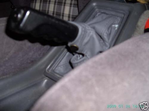 FITS FORD CAPRI MK2 MK3 GENUINE LEATHER HANDBRAKE GAITER CUSTOM NEW MADE IN UK