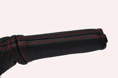 red stitch FITS LAND ROVER FREELANDER 98-04 HANDBRAKE HANDLE COVER ONLY