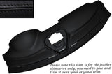 BLACK  STITCH DASH DASHBOARD LEATHER COVER FITS MERCEDES C CLASS W203 01-07