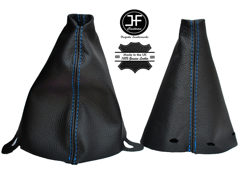 BLUE STICH MANUAL LEATHER GEAR HANDBRAKE GAITER FOR BMW MINI COOPER S ONE R50