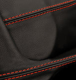 RED STITCH 2X FULL DOOR CARD LEATHER COVERS FITS TOYOTA LEXUS SOARER 90-00
