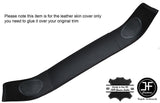 BLACK STITCH REAR SPEAKER PANEL LEATHER COVERS FOR HONDA CRX DEL SOL 92-98