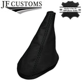 BLACK STITCH LEATHER GEAR HANDBRAKE SET FOR MINI CLASSIC ROVER AUSTIN MORRIS