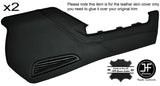 BLACK STITCH 2X CONSOLE SIDE TRIM COVERS FITS RANGE ROVER VOGUE L322 07-12