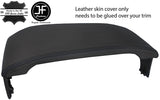 BLACK STITCH SPEEDO CLUSTER HOOD LEATHER COVER FOR AUDI QUATTRO UR COUPE GT B2