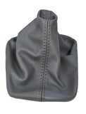 FITS SAAB 900 CLASSIC 1978-1994 GAITER SHIFT BOOT  REAL GREY LEATHER CUSTOM NEW