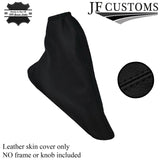 BLACK STITCH FITS LAND ROVER FREELANDER 2 2006-2013 LEATHER HANDBRAKE GAITER