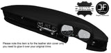 BLACK STITCH DASH DASHBOARD LEATHER COVER FITS ALFA ROMEO SPIDER DUETTO CLASSIC