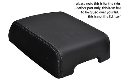grey stitch FITS VW TOUAREG 2002-2011 LEATHER ARMREST COVER ONLY CUSTOM NEW