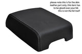 grey stitch FITS VW TOUAREG 2002-2011 LEATHER ARMREST COVER ONLY CUSTOM NEW