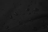 BLACK OUTDOOR WATERPROOF MOTORBIKE SEAT SADDLE COVER PROTECTOR SIZE- LARGE