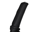 black stitch FITS SUBARU IMPREZA WRX STI 2008+ LEATHER HANDBRAKE HANDLE COVER