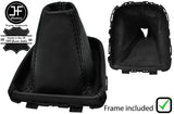 BLACK STITCH LEATHER MANUAL GEAR+PLASTIC FRAME FOR VAUXHALL ASTRA K MK7 16-19