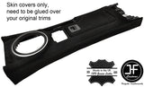 BLACK STITCH CENTER CONSOLE & ARMREST SUEDE COVERS FOR MAZDA MX5 MK3 3.5 09-15