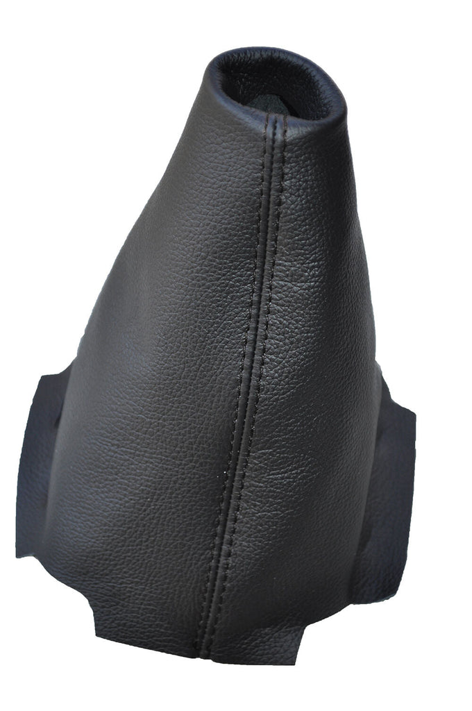 BLACK DOUBLE SITCH FITS MAZDA 6 2008-2012  LEATHER GEAR GAITER SHIFT BOOT