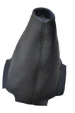 BLACK DOUBLE SITCH FITS MAZDA 6 2008-2012  LEATHER GEAR GAITER SHIFT BOOT