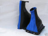 FITS ASTRA G COUPE GEAR&HANDBRAKE GAITER LEATHER+PU SUEDE 1998-2005 CUSTOM NEW