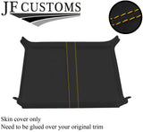 YELLOW STITCH REAR ROOF HEADLINING LUXE SUEDE COVER FOR DEFENDER 90 3DR