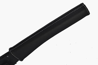 white stitching FITS PEUGEOT 207 06-11 HANDBRAKE HANDLE COVER ONLY CUSTOM NEW