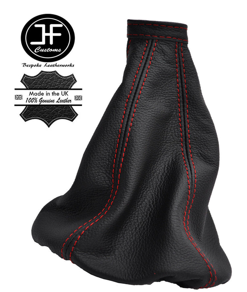 RED STITCHING MANUAL LEATHER GEAR LEVER GAITER FOR ALFA ROMEO 147 FL 05-10