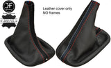RED & TRI STITCH REAL LEATHER MANUAL GEAR GAITER FOR BMW E9 68-75 COUPE